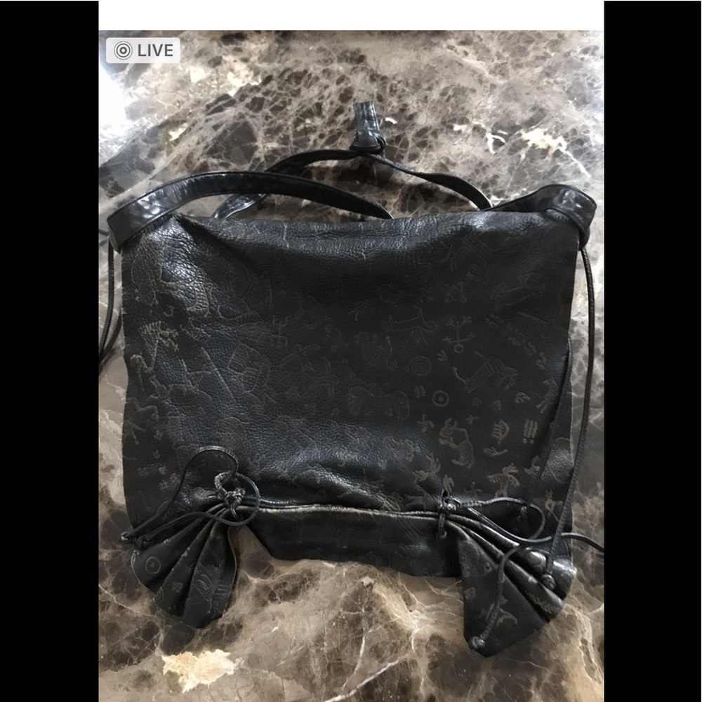 Vintage 1980’s Carlos Falchi Messenger Bag